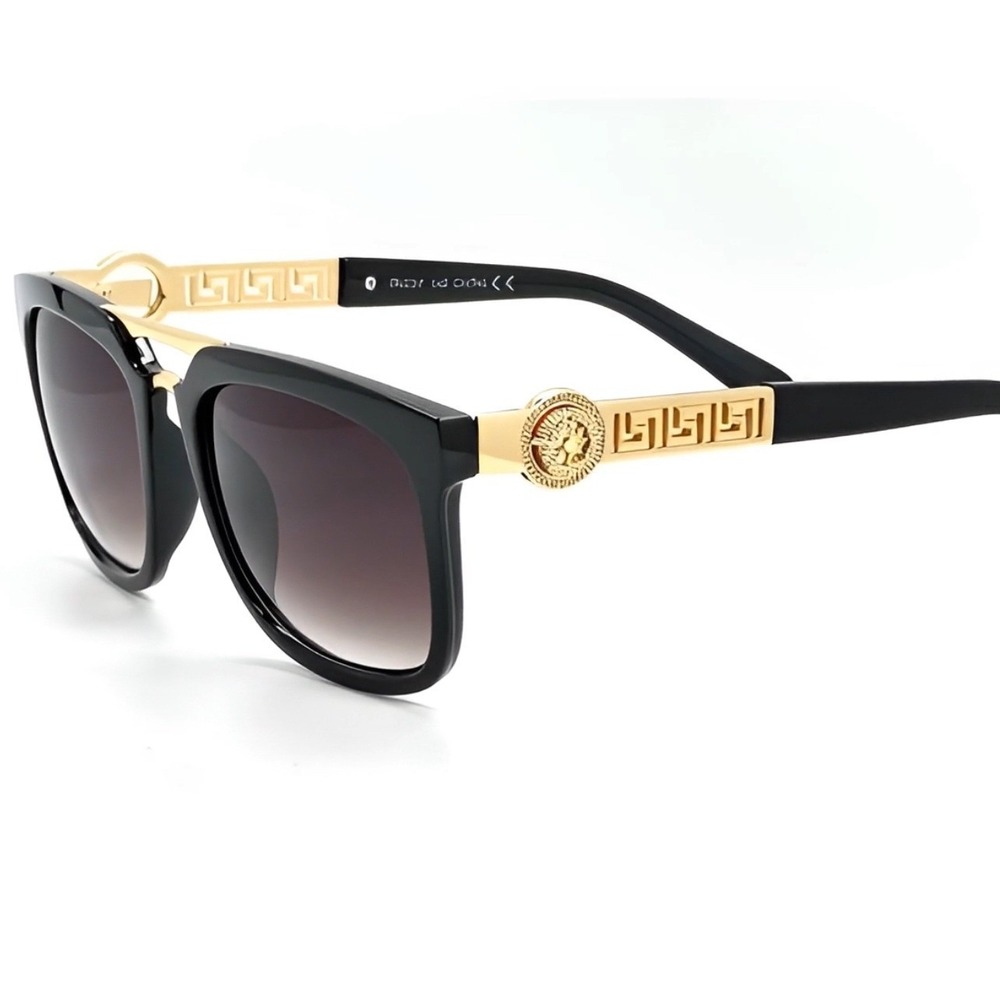 Modern Sunglasses Rectangular Bold Shape Eyewear … - image 11